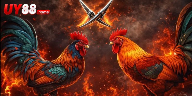 Đá gà cựa sắt UY88 mang nhịp đấu nhanh, khó đoán