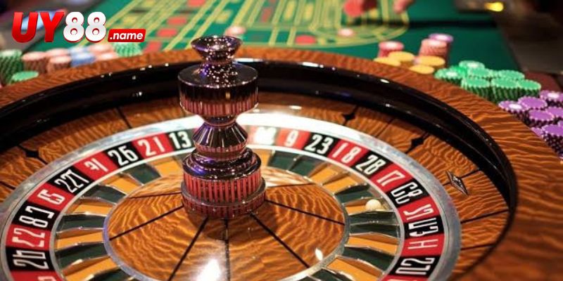 Roulette Neighbours Bet phủ số trung tâm và bốn số kề